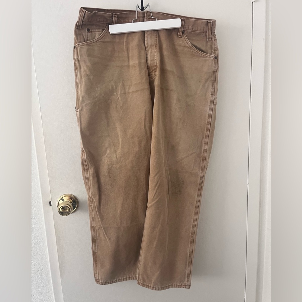 Dickies Carpenter Duck Pants Relaxed Fit 38x30